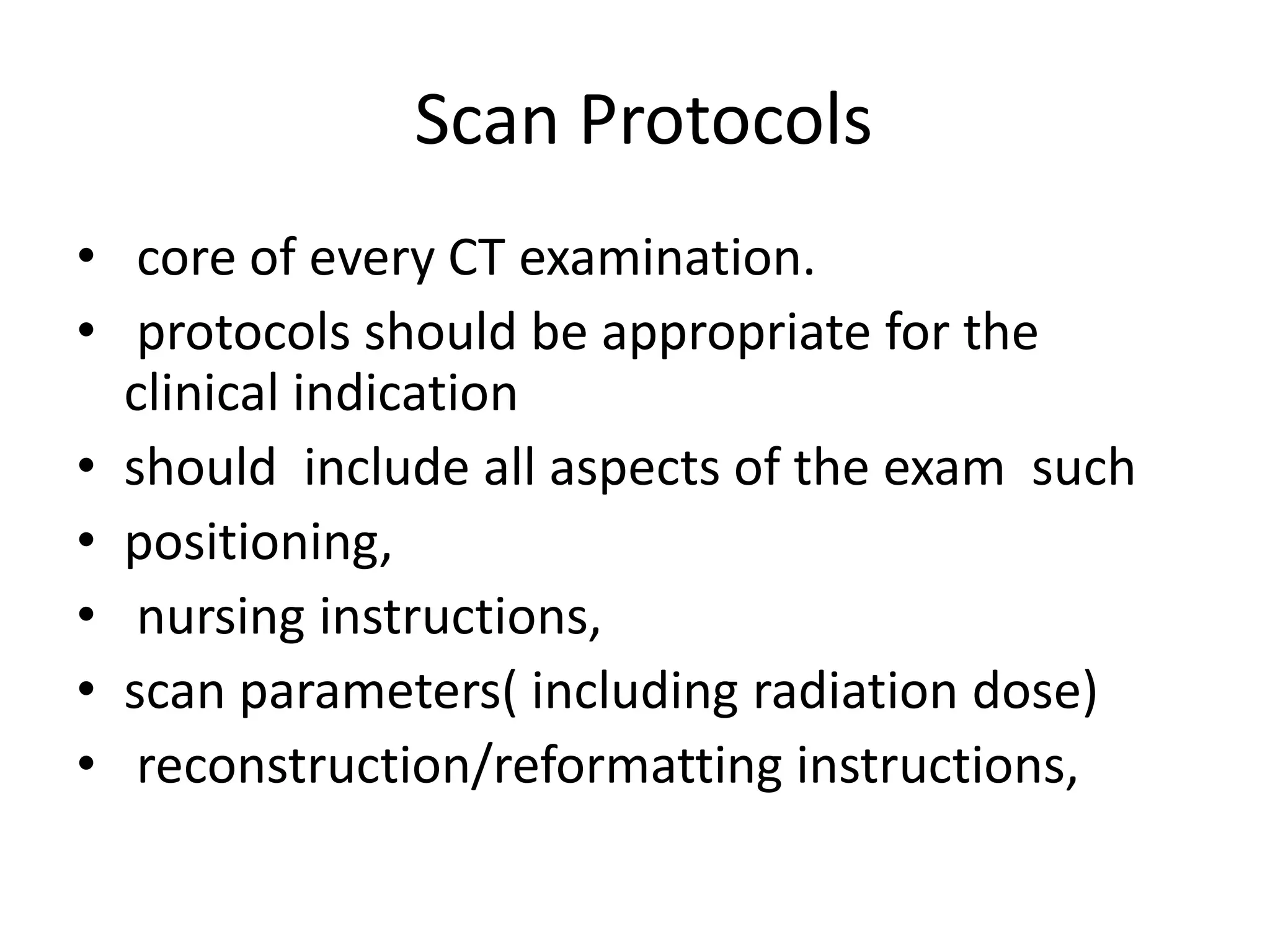 Optimization of ct scan protocol in acute abdomen 2003 revised aa | PPT