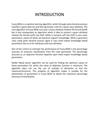 Optimization Of Fuzzy Bexa Using Nm | PDF