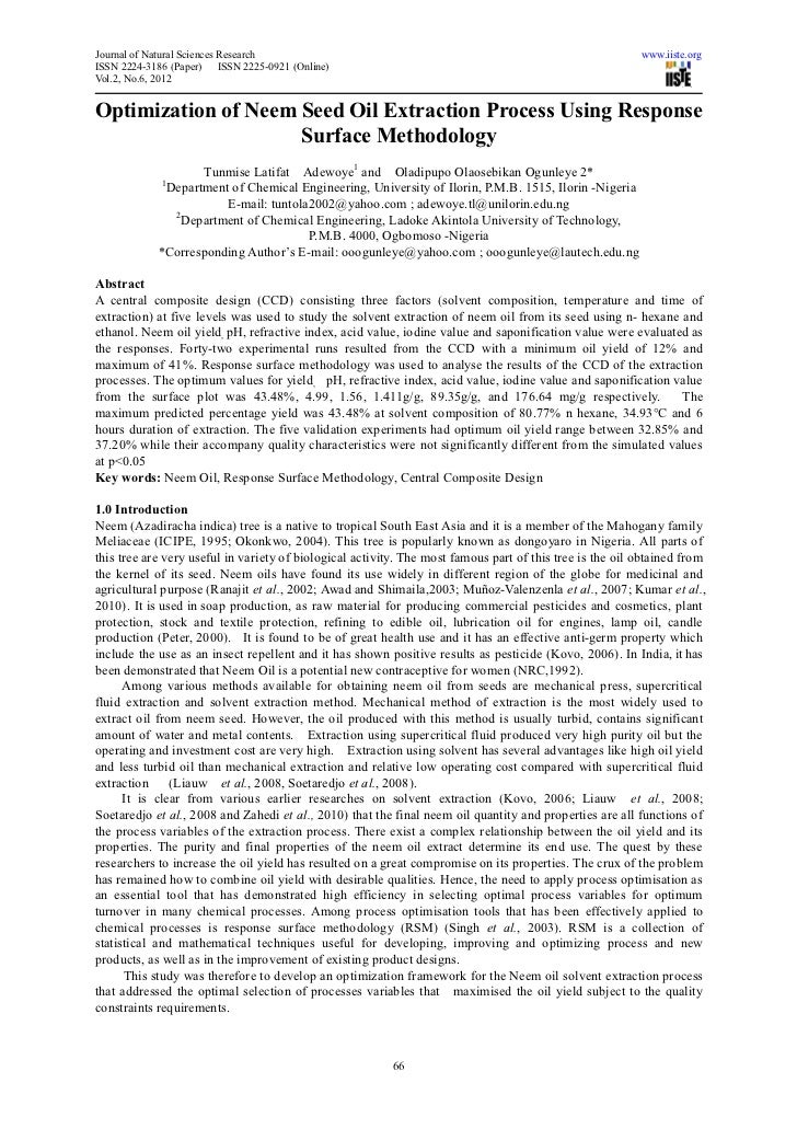 thesis response surface methodology Response surface methodology is a collection of mathematical and statistical techniques useful for the modeling and analysis of problems in which a response of interest is influenced by several variables and the objective is to optimize this response [16, 18, 20. thesis response surface methodology Response surface methodology is a collection of mathematical and statistical techniques useful for the modeling and analysis of problems in which a response of interest is influenced by several variables and the objective is to optimize this response [16, 18, 20.