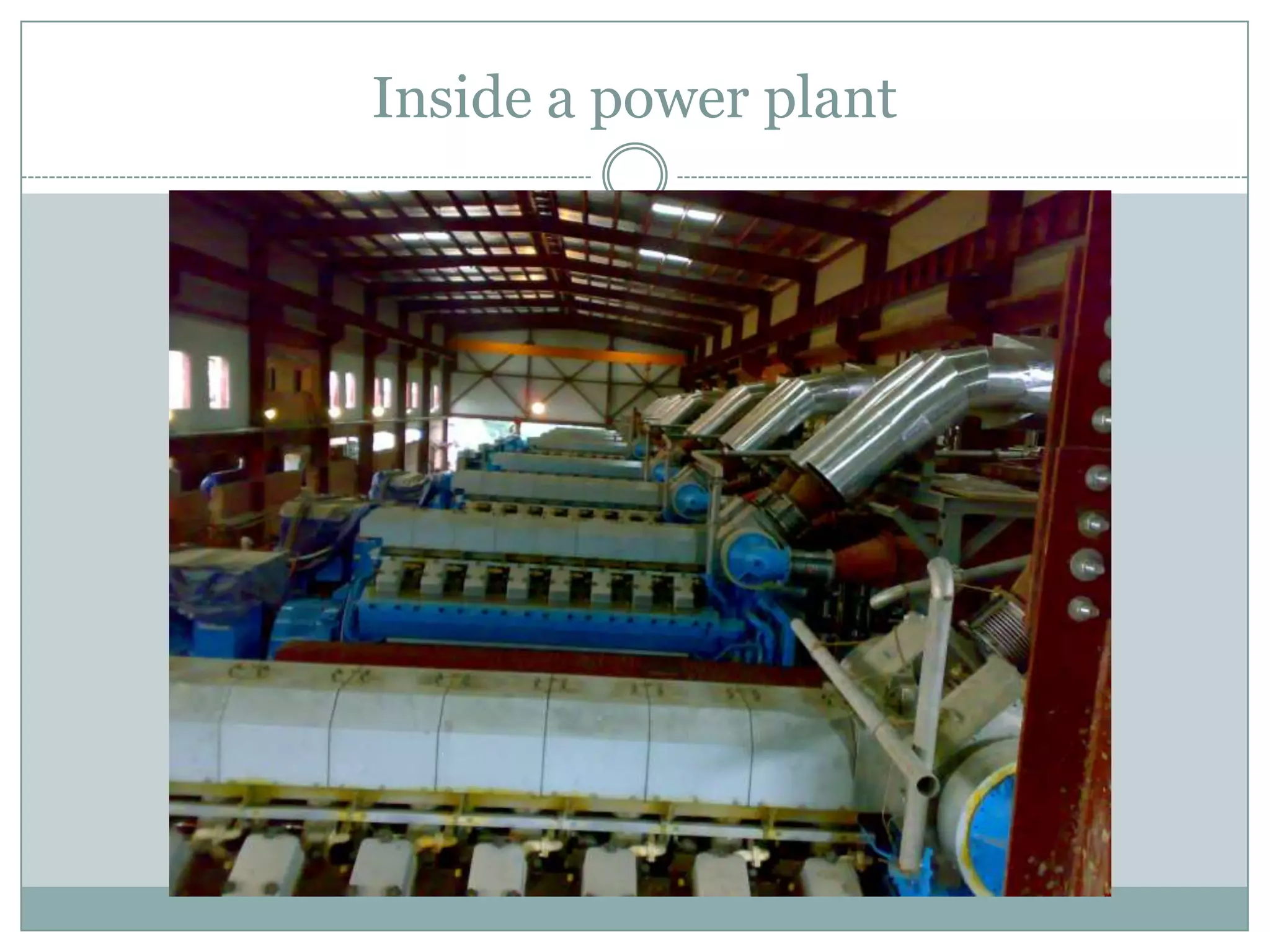 Power Generation MachinesGE 9E GAS TURBINE