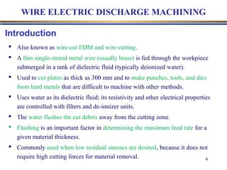 Optimization of wedm process parameters using taguchi method | PPT