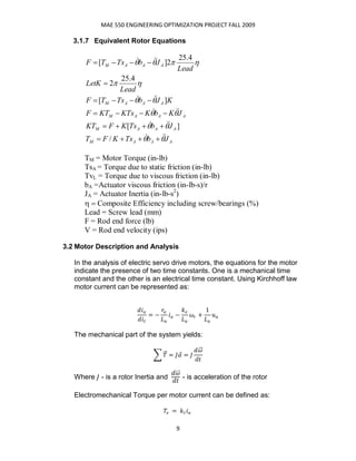 Optimization Project | PDF