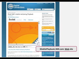 MobilePlaybook.360i.com:  Web  site 