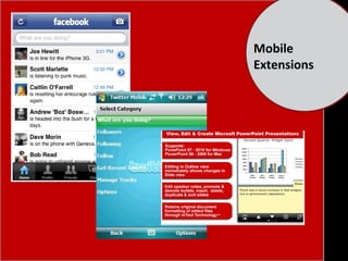 Mobile Extensions 