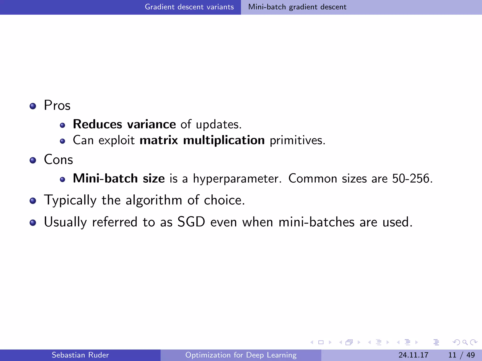 Optimization for Deep Learning | PDF