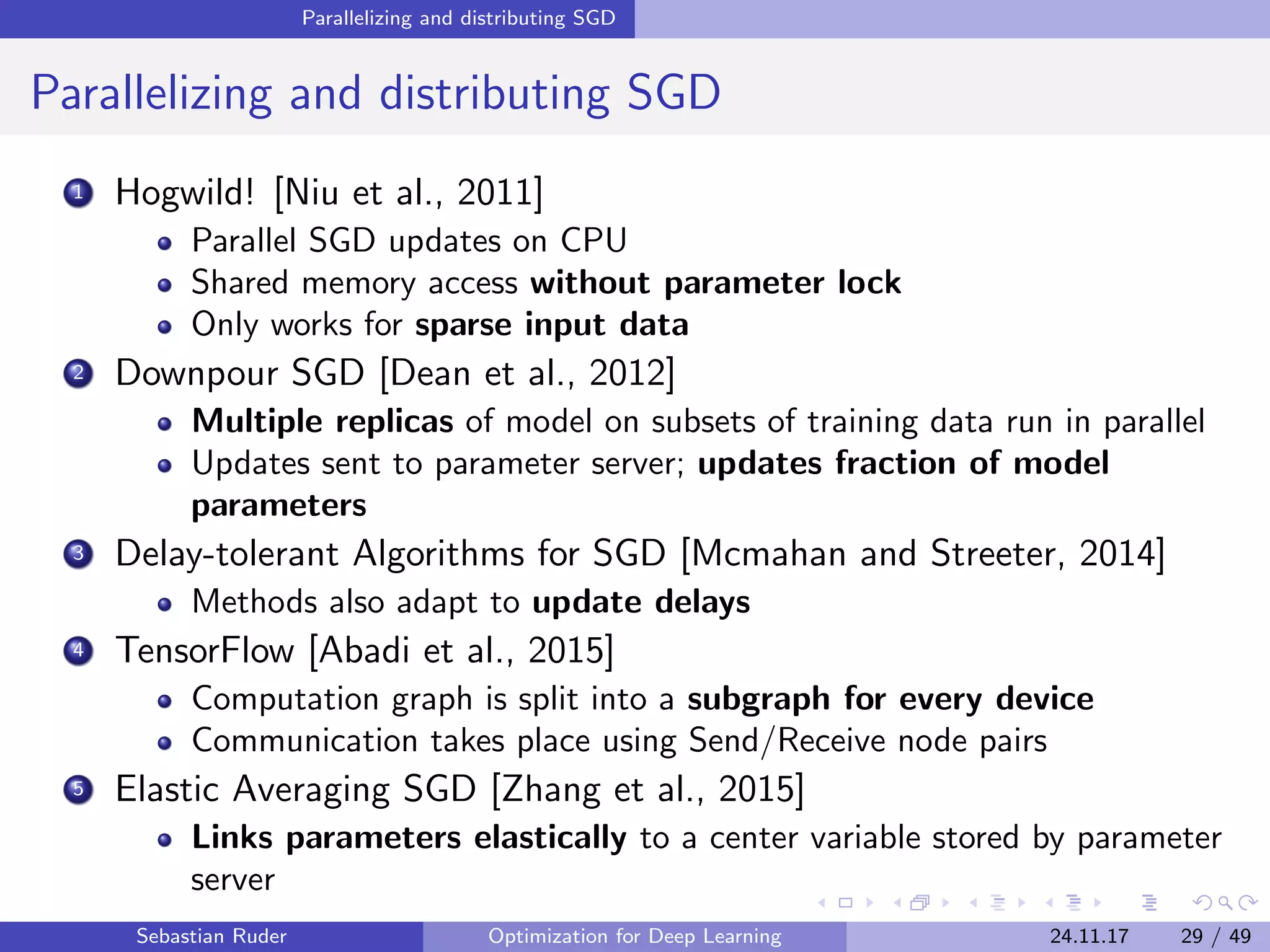Optimization for Deep Learning | PDF | Web Development | Internet