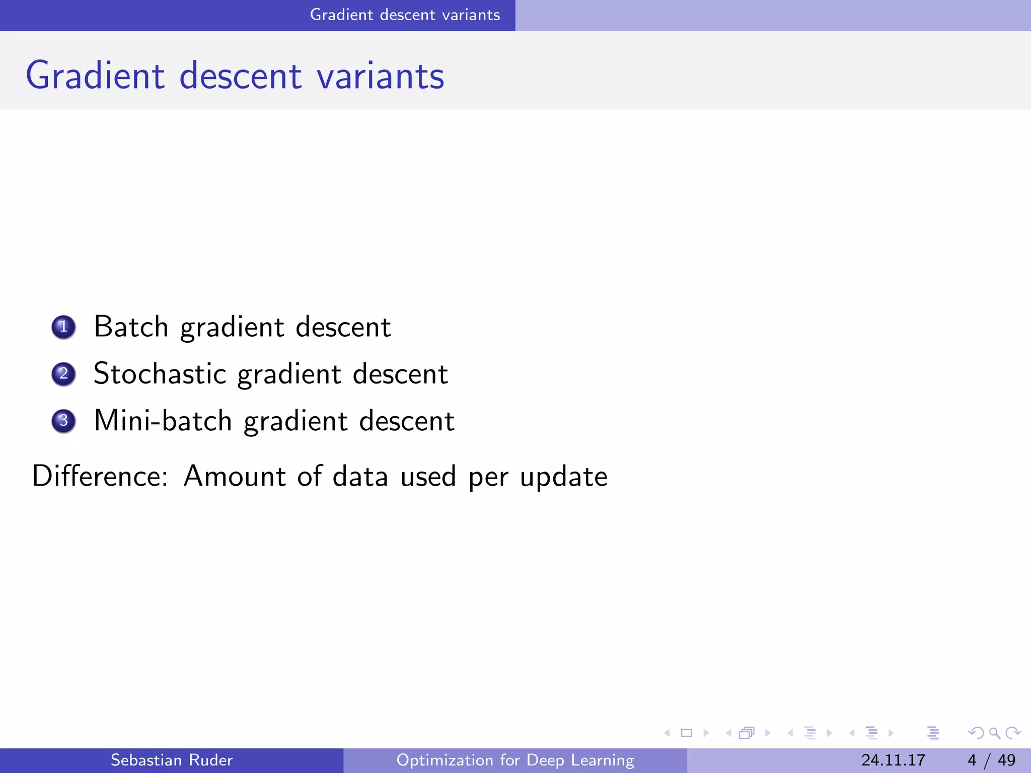 Optimization for Deep Learning | PDF