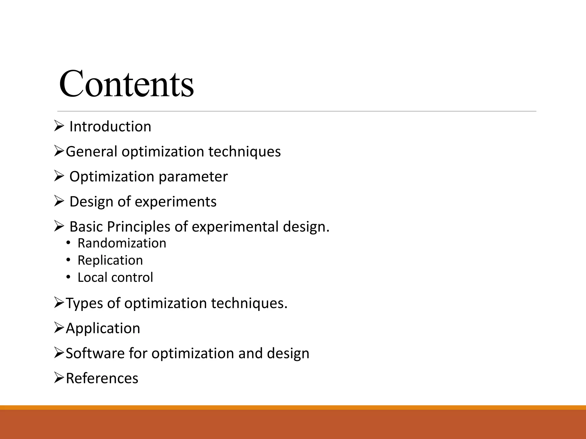 Optimization techniques in formulation Development- Plackett Burmann ...