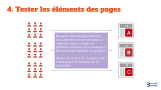 4. Tester les éléments des pages
 