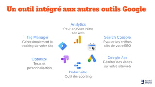 Un outil intégré aux autres outils Google
 