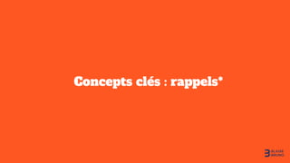 Concepts clés : rappels*
 