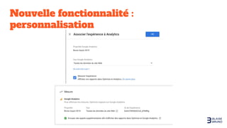 Nouvelle fonctionnalité :
personnalisation
 
