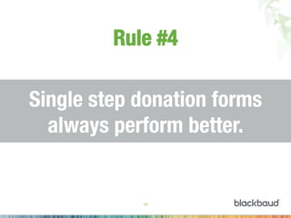 Improve Online Fundraising with these 10 Rules for Donation Form Optimization
