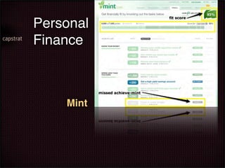 Personal
Finance



    Mint
 