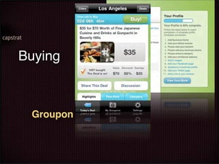 Buying



 Groupon
 