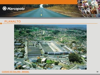 CAXIAS DO SUL/RS - BRASIL
PLANALTO
32
 