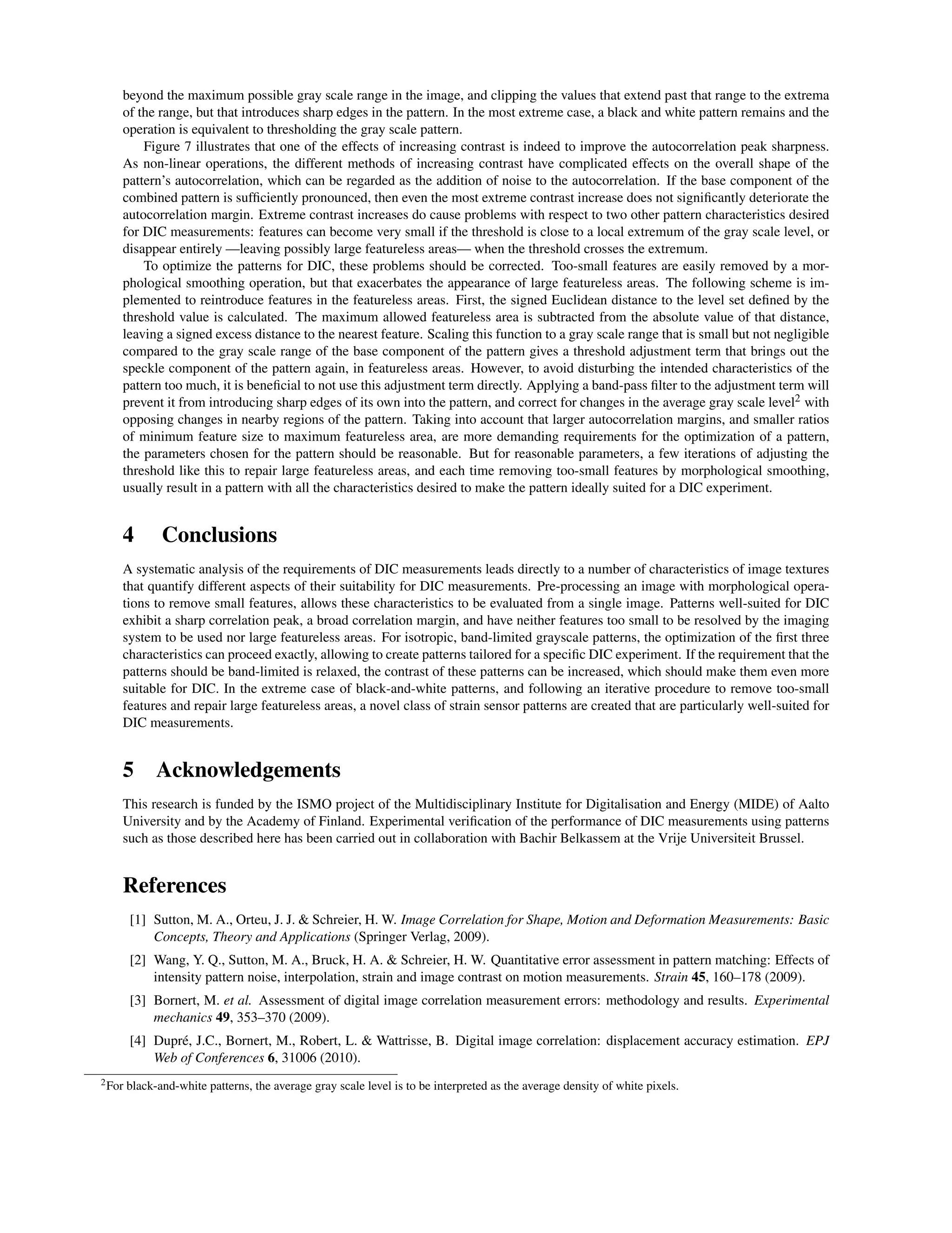 Optimized patterns for digital image correlation | PDF | Photo Editing ...