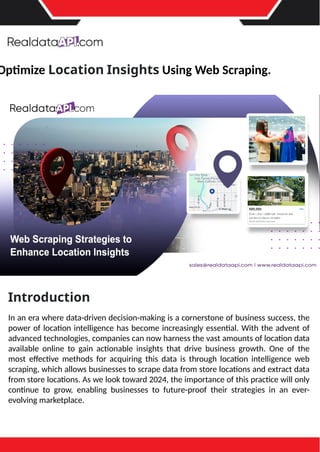 Optimize Location Insights Using Web Scraping.pptx