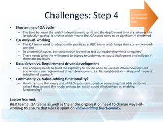 Jan Bosch | Agile Product Development: From Hunch to Hard Data | PPTX