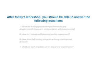 A/B Testing Timeline
 