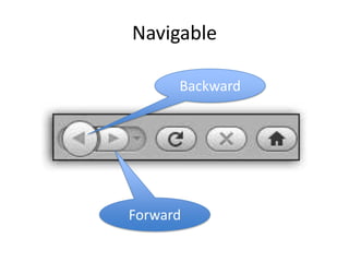 NavigableBackwardForward