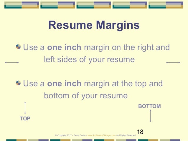 resume margin