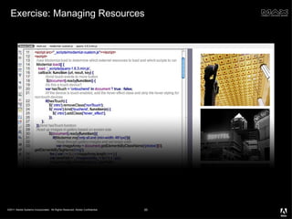 Exercise: Managing Resources 