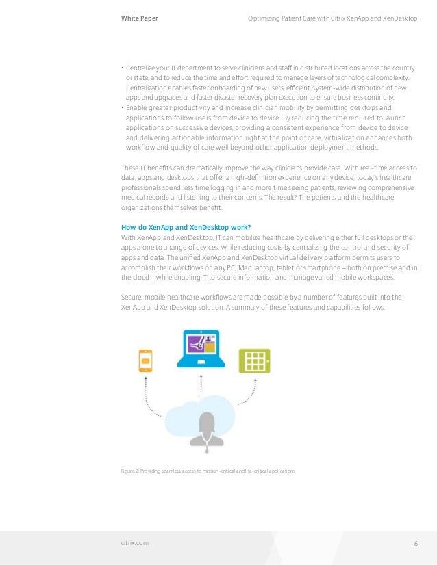 optimizing patient care with citrix xenapp xendestop citrix medical charting