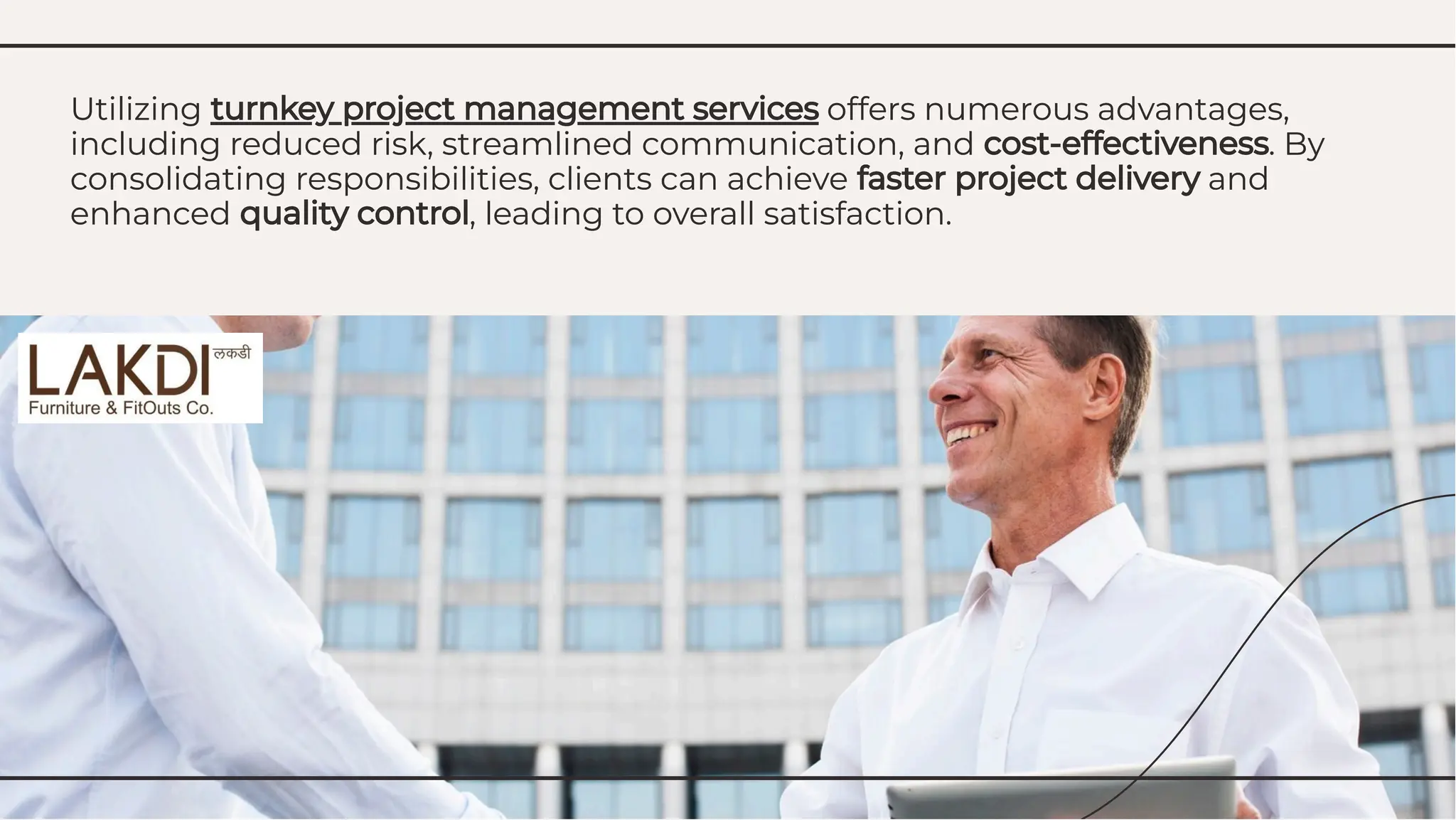 Utilizing turnkey project management services offers numerous advantages,
including reduced risk, streamlined communication, and cost-effectiveness. By
consolidating responsibilities, clients can achieve faster project delivery and
enhanced quality control, leading to overall satisfaction.
Utilizing turnkey project management services offers numerous advantages,
including reduced risk, streamlined communication, and cost-effectiveness. By
consolidating responsibilities, clients can achieve faster project delivery and
enhanced quality control, leading to overall satisfaction.
 