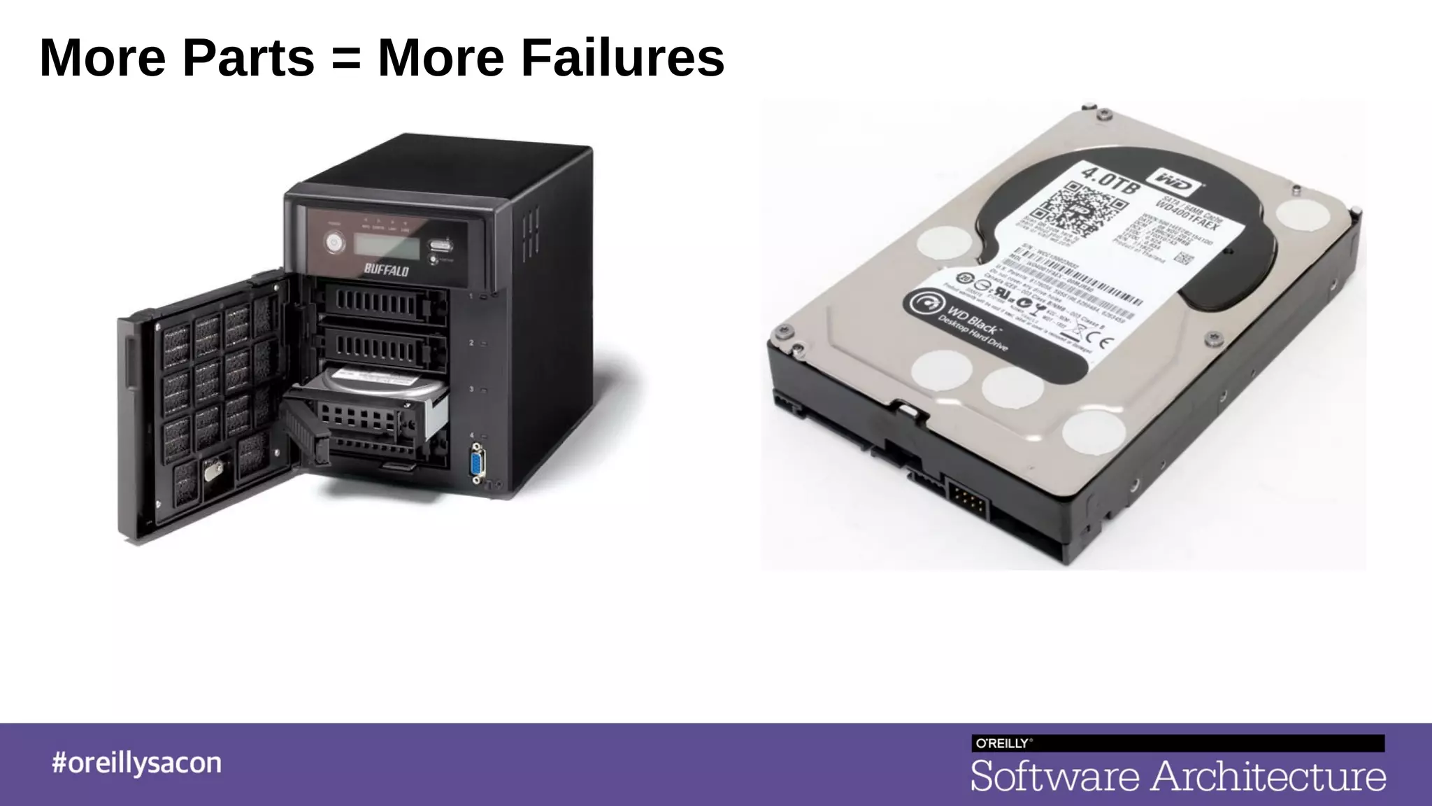 More Parts = More Failures
 