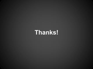 Thanks!
 