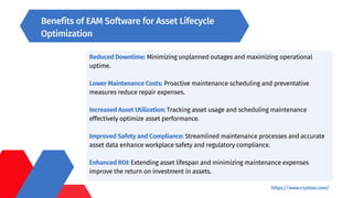 Optimizing Asset Lifecycles with Enterprise Asset Management Software ...