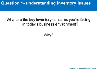 Optimizing Cash Flow With A Dynamic Inventory Mgmt Model