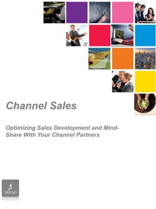 Channel Sales
Optimizing Sales Development and Mind-
Share With Your Channel Partners
 