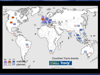 realized
planned
Countries Travix brandsBA VY CT
 