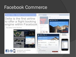 Facebook Commerce
 