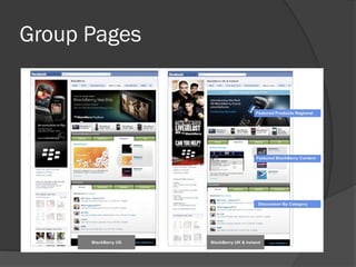Group Pages
 