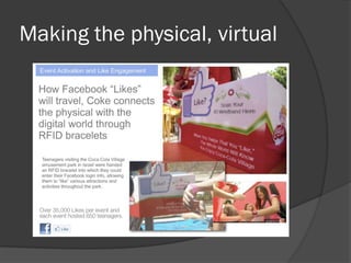 Making the physical, virtual
 