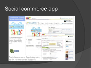 Social commerce app
 