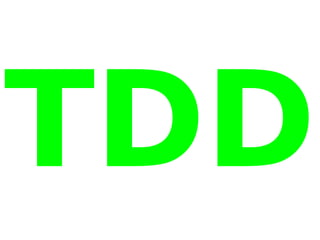 TDD
 