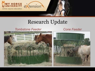 Research UpdateTombstone FeederCone Feeder
