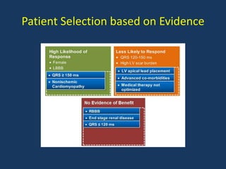 Patient Selection based on Evidence
 