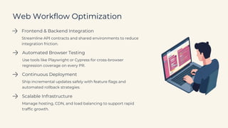 Optimizing iOS and Web Development Workflows for Scalable Product ...