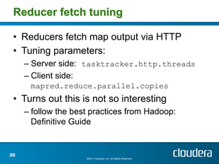 Optimizing MapReduce Job performance | PDF
