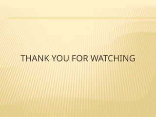 THANK YOU FOR WATCHING
 