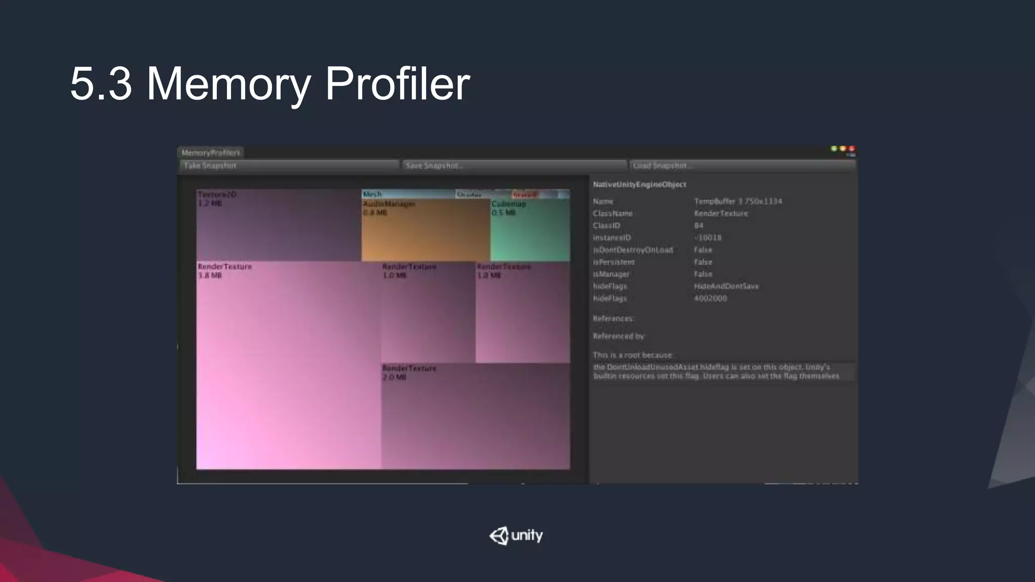 5.3 Memory Profiler
 