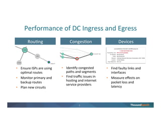 Optimizing Network Connectivity to your Data Center | PDF