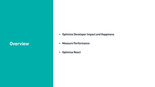 Optimizing React at Postmates | PDF