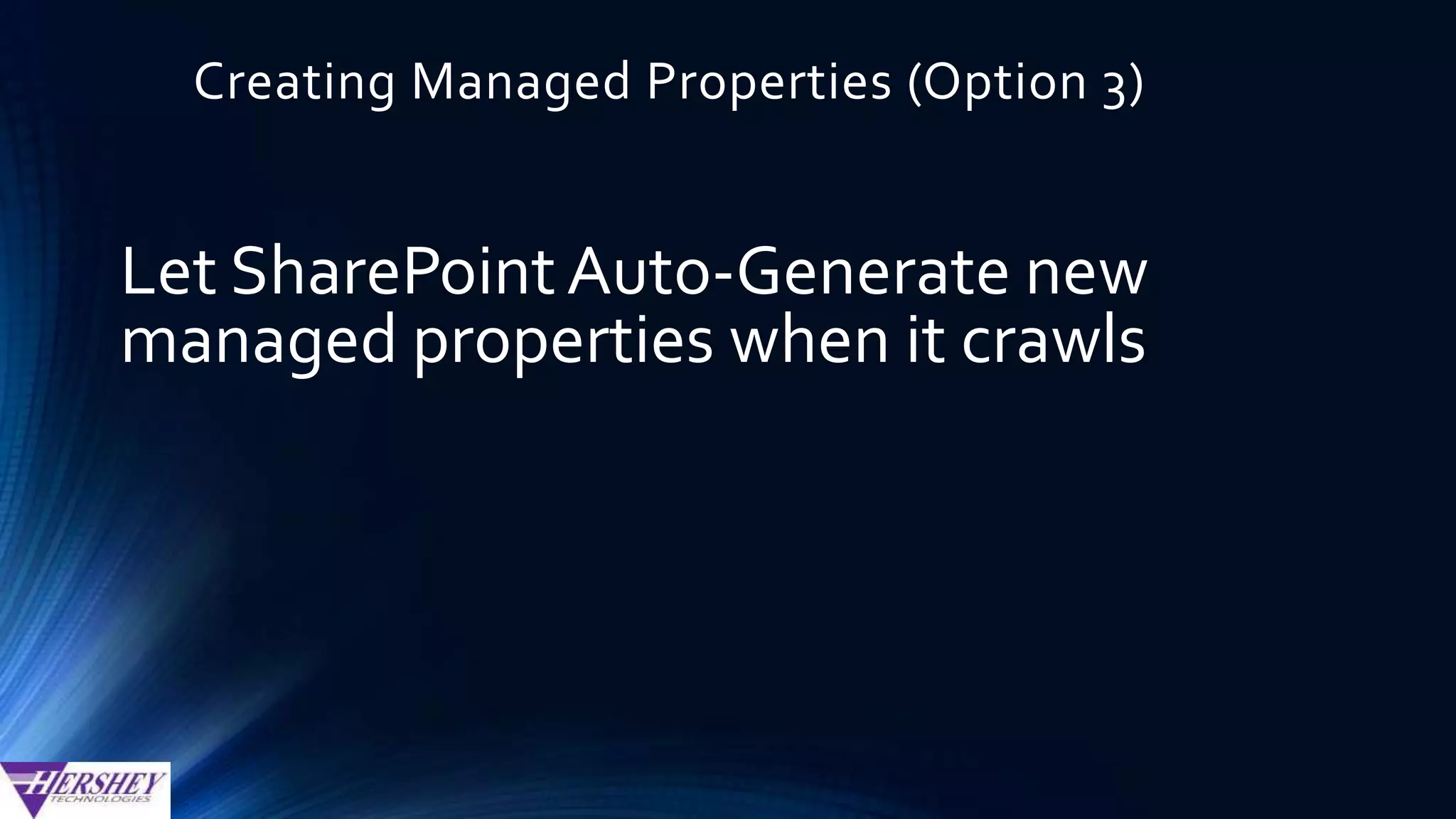Enhancing the User Experience…
 