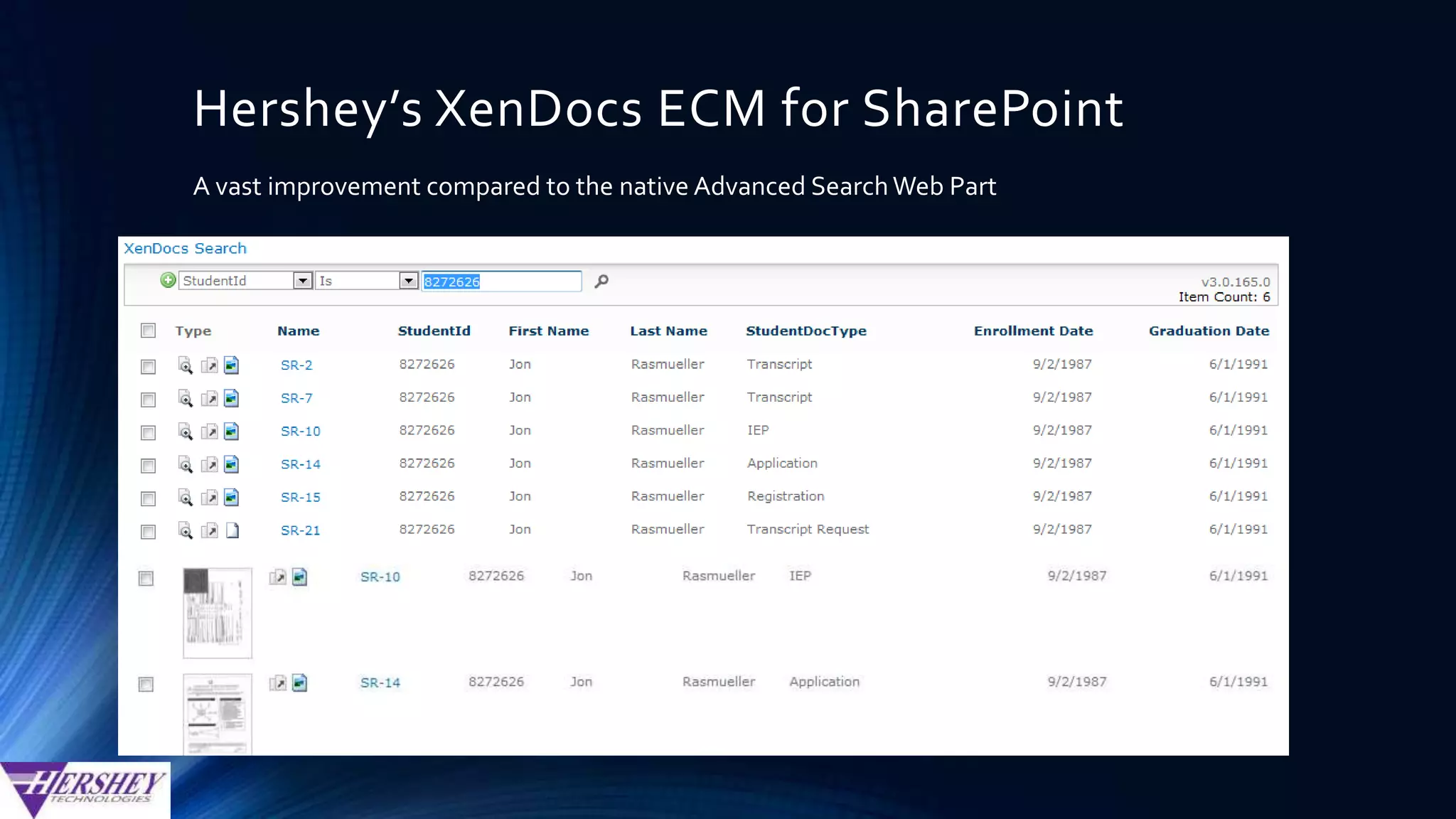 Vizit Essential™ - Integrated viewing of scanned
images and/or PDF documents in SharePoint
A powerful, low
cost PDF and
imaging viewer
for SharePoint
 